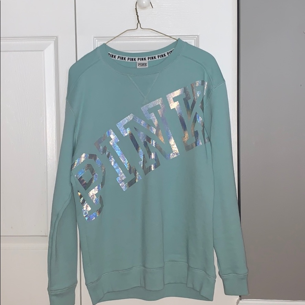 PINK Oversized Crewneck